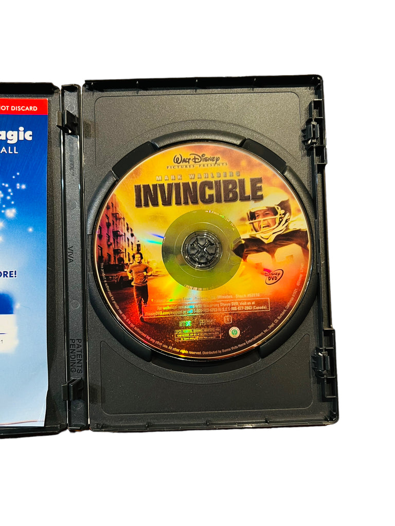 VINCE PAPALE PHILADELPHIA EAGLES INVINCIBLE MOVIE SIGNED DVD