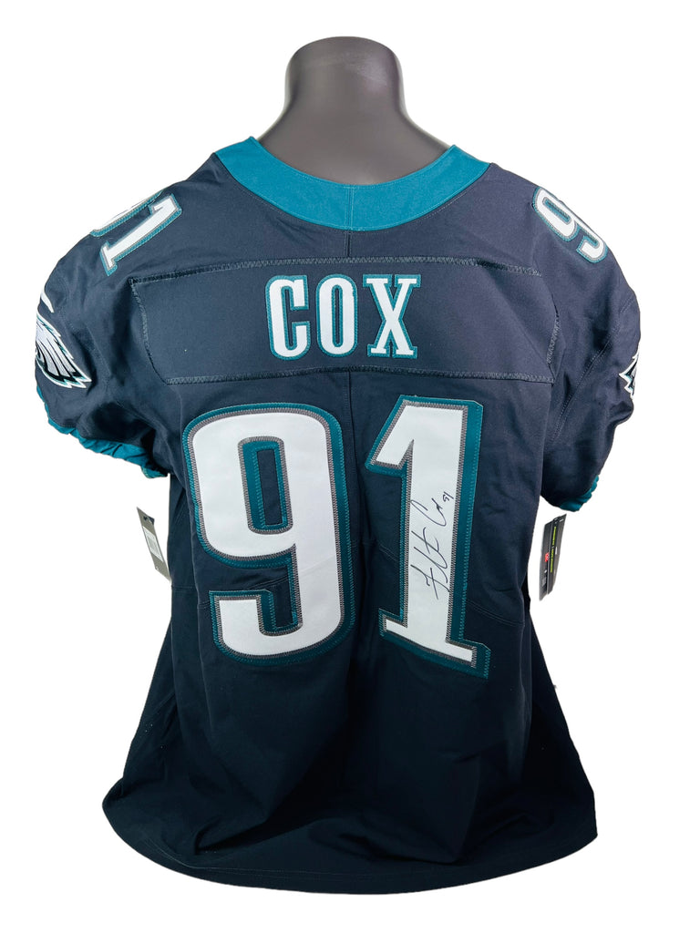 FLETCHER COX PHILADELPHIA EAGLES NIKE AUTHENTIC ON FIELD PLAYER CUT SIGNED JERSEY ADULT 56
