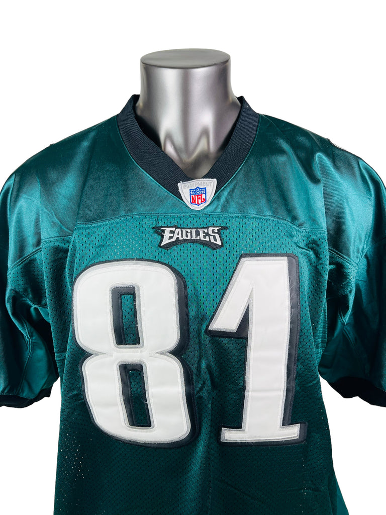 TERRELL OWENS PHILADELPHIA EAGLES VINTAGE 2000'S AUTHENTIC REEBOK JERSEY ADULT 52