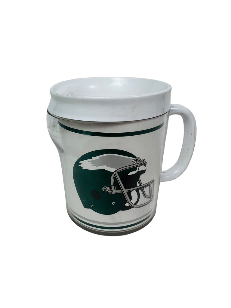 PHILADELPHIA EAGLES VINTAGE 1990'S PLASTIC COFFEE MUG