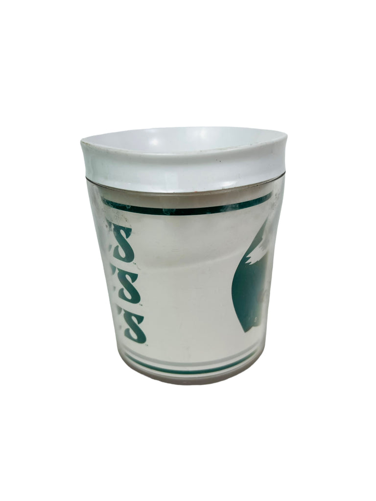 PHILADELPHIA EAGLES VINTAGE 1990'S PLASTIC COFFEE MUG