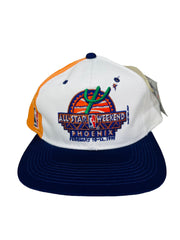 NBA ALL-STAR GAME VINTAGE 1997 AMERICAN NEEDLE STRAPBACK ADULT HAT - Bucks  County Baseball Co.