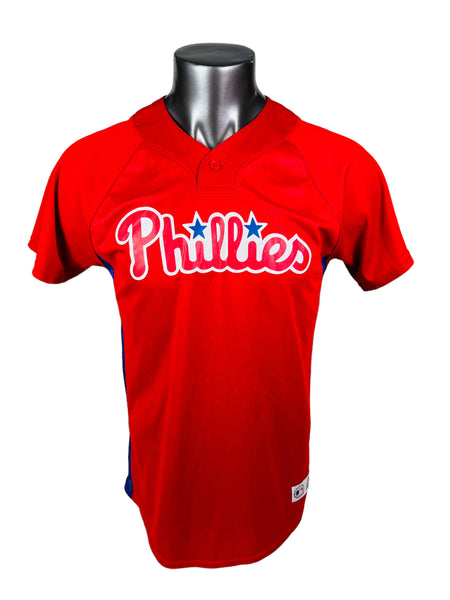 00's Jimmy Rollins Philadelphia Phillies Majestic MLB Jersey Size