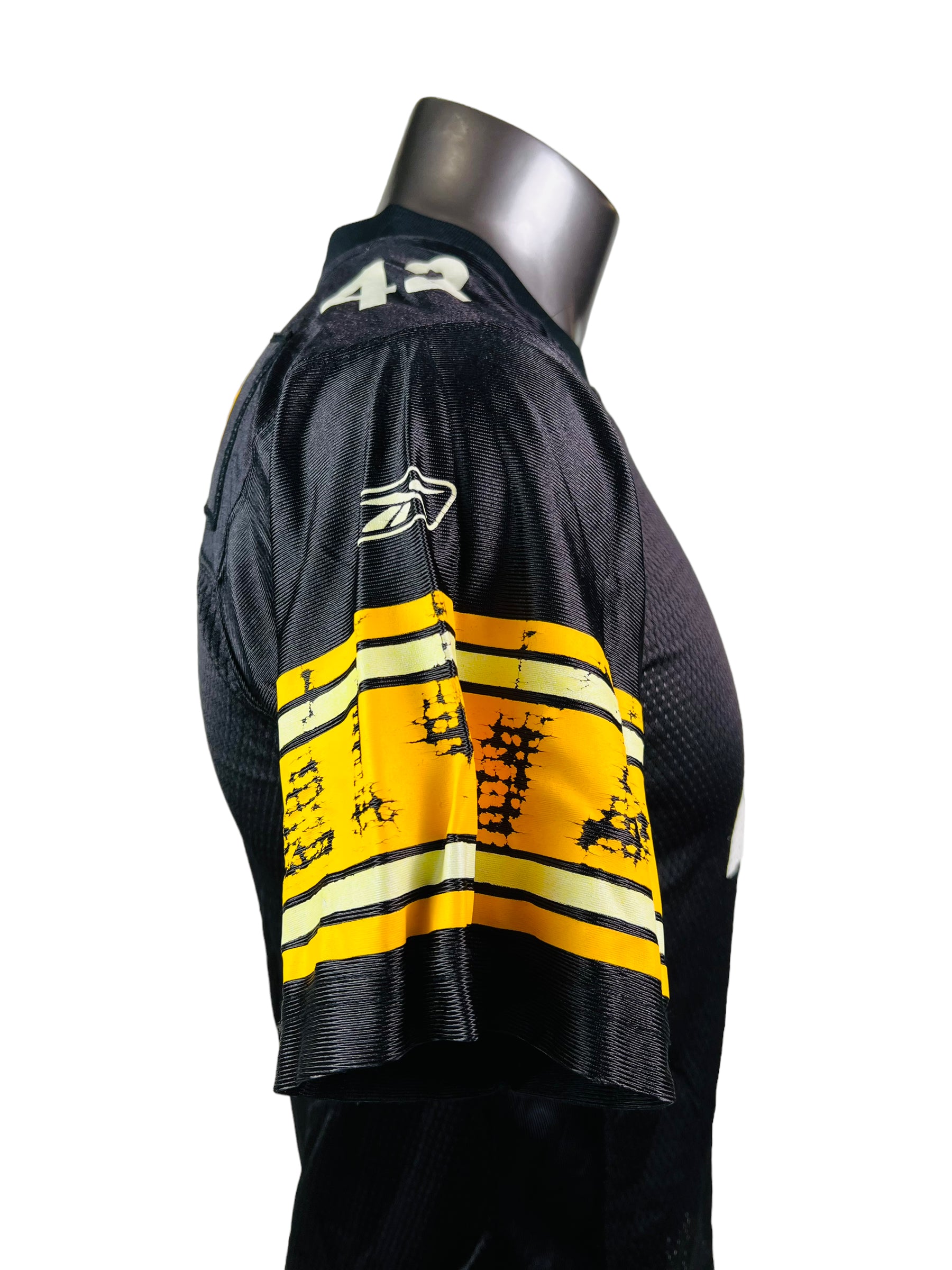 TROY POLAMALU PITTSBURGH STEELERS VINTAGE 2000'S REEBOK JERSEY