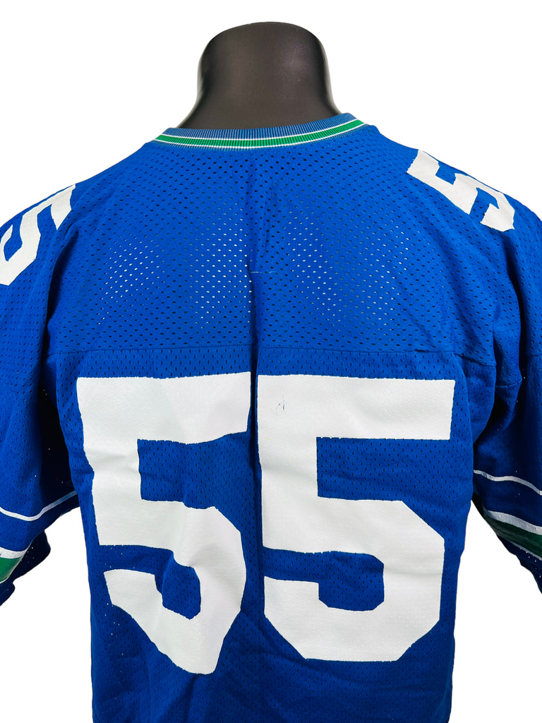 BRIAN BOSWORTH SEATTLE SEAHAWKS VINTAGE 1980'S CHAMPION JERSEY ADULT XL