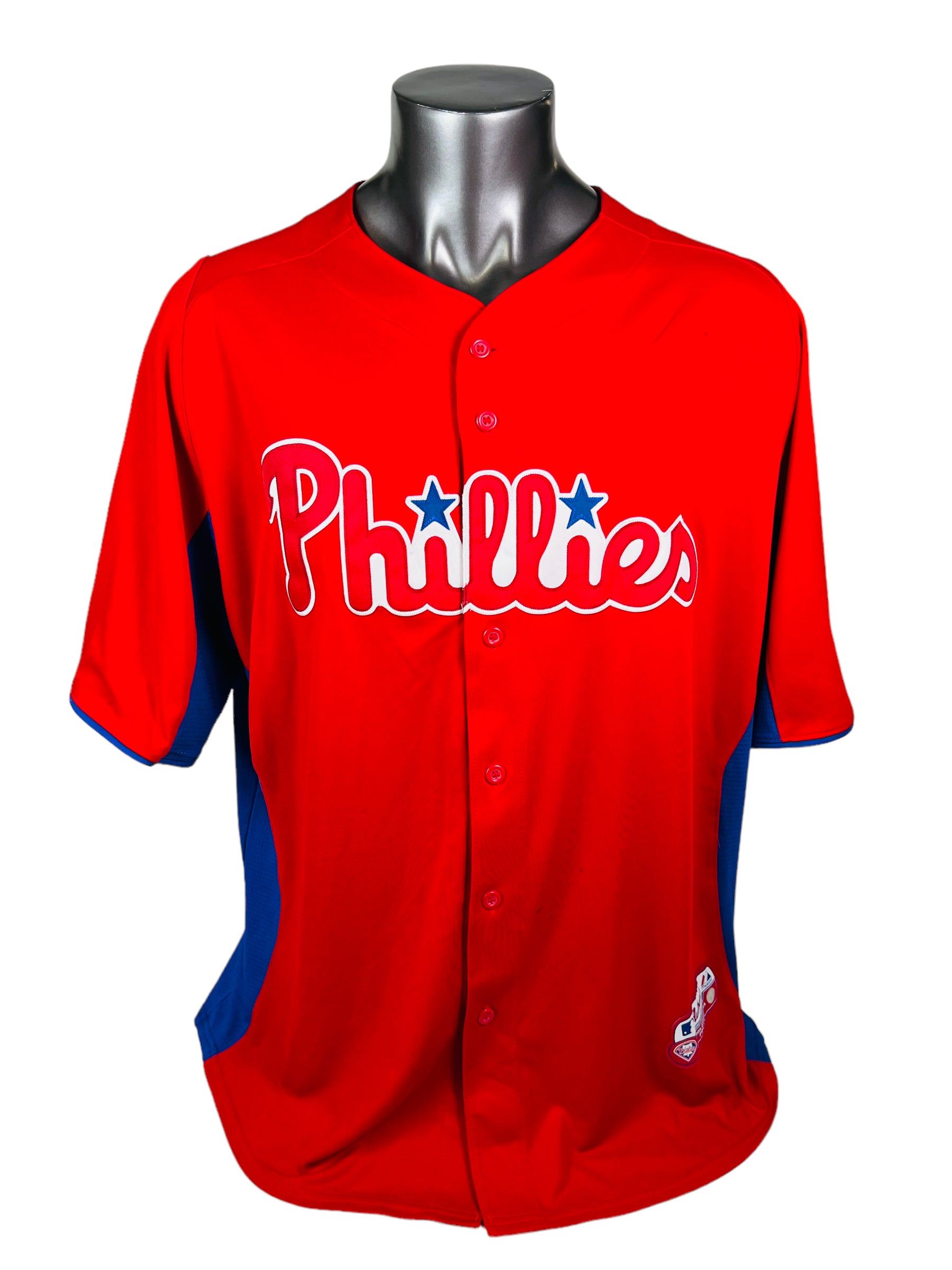 PHILADELPHIA PHILLIES VINTAGE 2000'S MLB MAJESTIC AUTHENTIC JERSEY