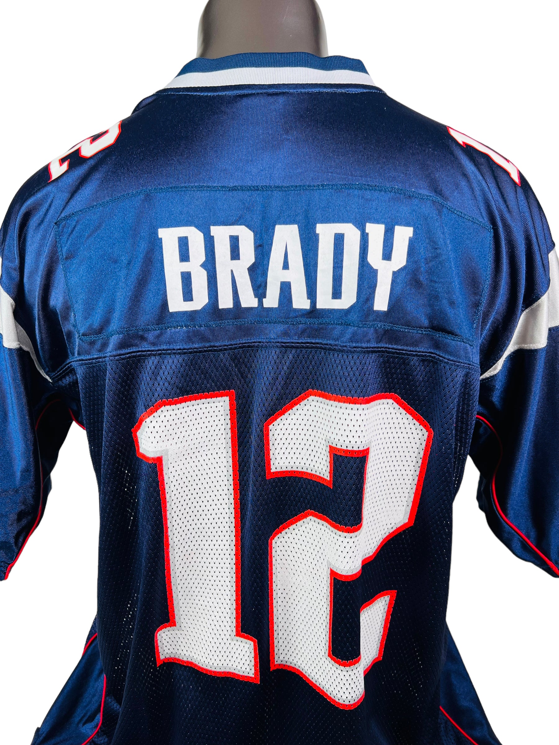 Vintage Rare 2006 Reebok Tom Brady #12 AFC Pro Bowl Jersey Sz M NFL