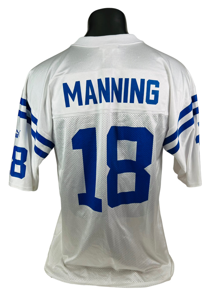 PEYTON MANNING INDIANAPOLIS COLTS VINTAGE 1990'S PUMA JERSEY ADULT LARGE