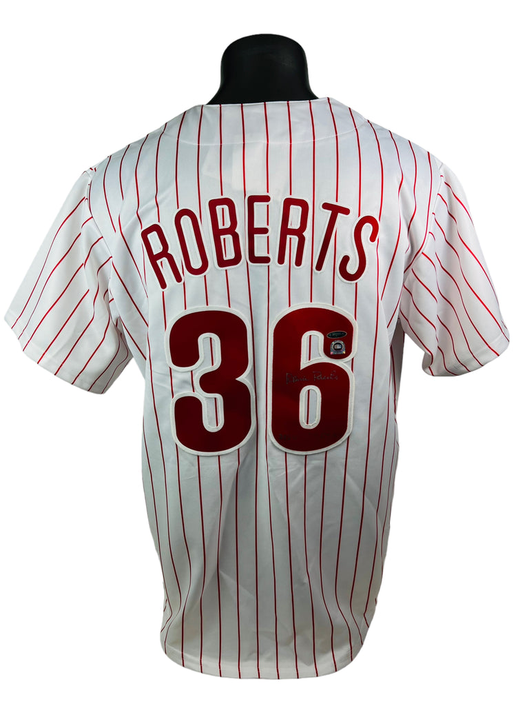 ROBIN ROBERTS PHILADELPHIA PHILLIES MLB MAJESTIC AUTHENTIC SIGNED JERSEY ADULT XL