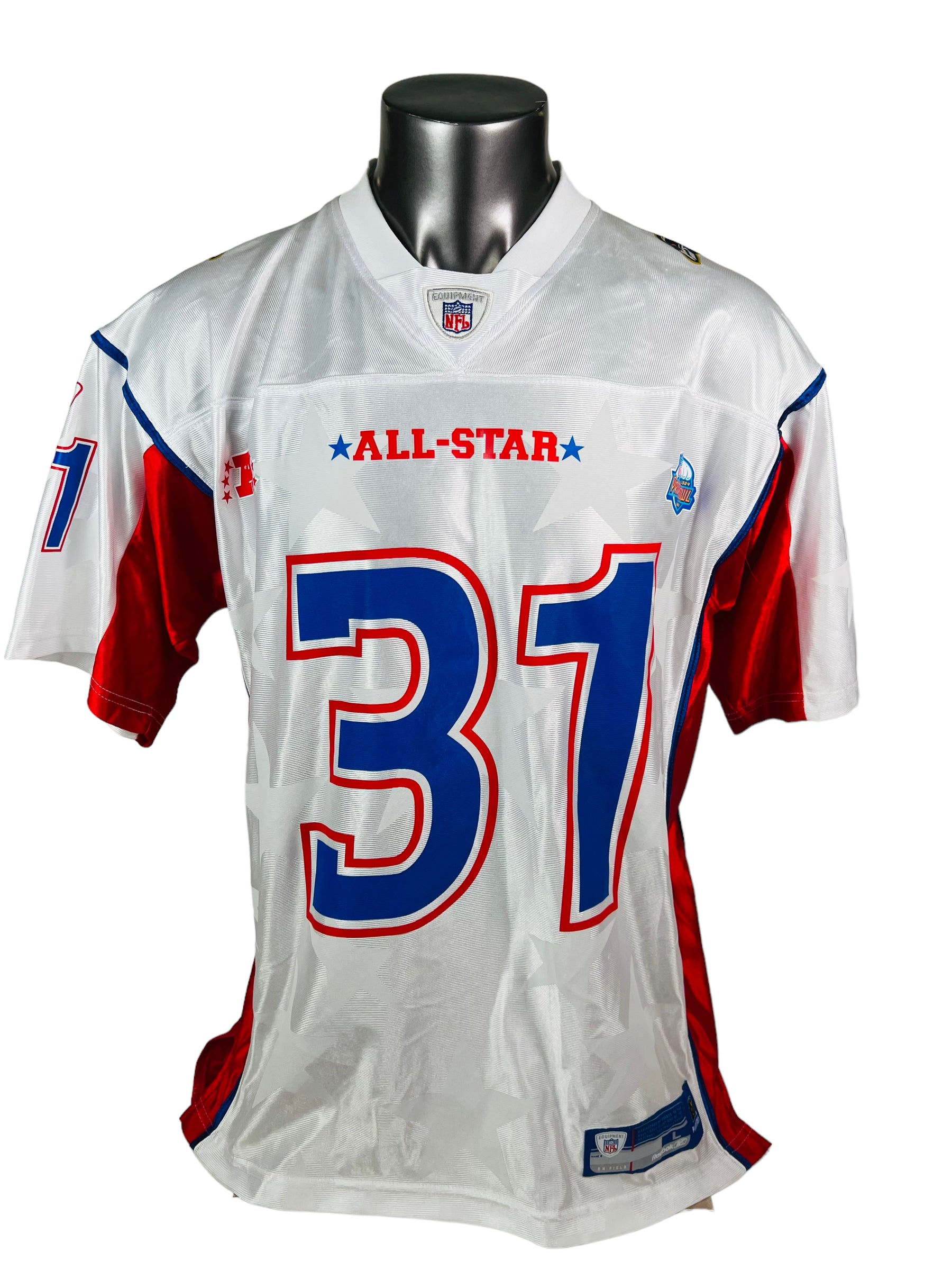 JAMAL LEWIS BALTIMORE RAVENS VINTAGE 2000'S PRO BOWL REEBOK JERSEY ADULT LARGE