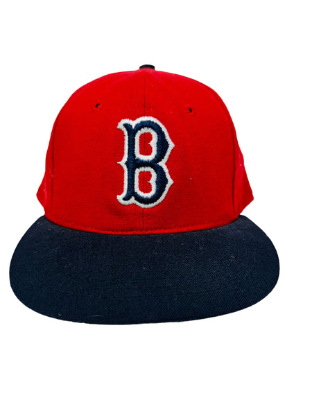 BOSTON RED SOX VINTAGE 1990'S ROMAN FITTED ADULT HAT 7 3/8