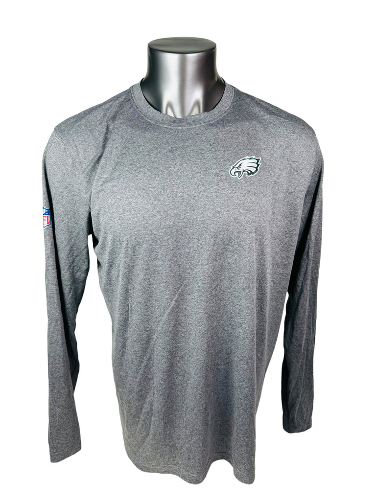 PHILADELPHIA EAGLES TEAM ISSUED NIKE DRI-FIT LONG-SLEEVE SHIRT ADULT XL