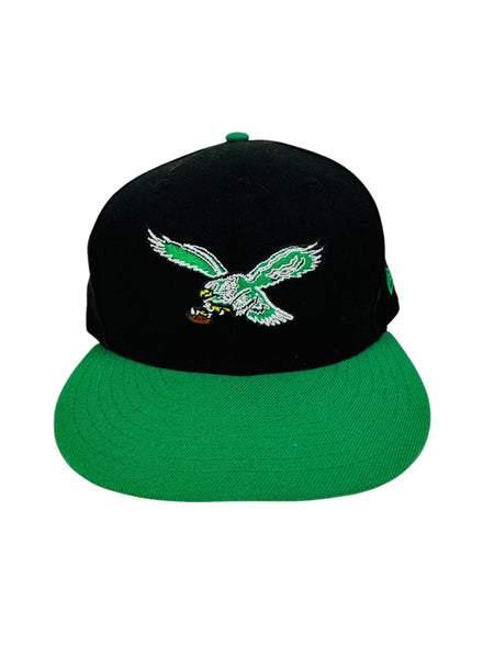 PHILADELPHIA EAGLES RETRO KELLY GREEN NEW ERA SNAPBACK ADULT HAT