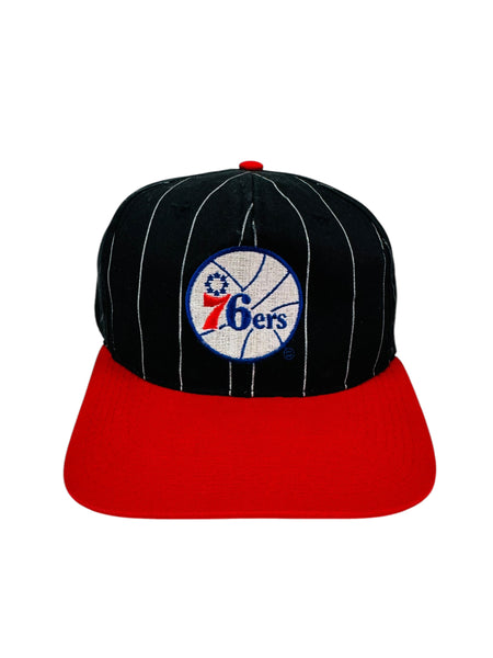 PHILADELPHIA SIXERS 76ERS VINTAGE 1990'S NBA STARTER SNAPBACK ADULT HAT