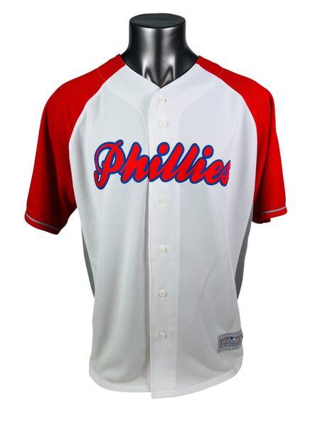 CHASE UTLEY PHILADELPHIA PHILLIES VINTAGE 2000'S MLB ADULT JERSEY XL