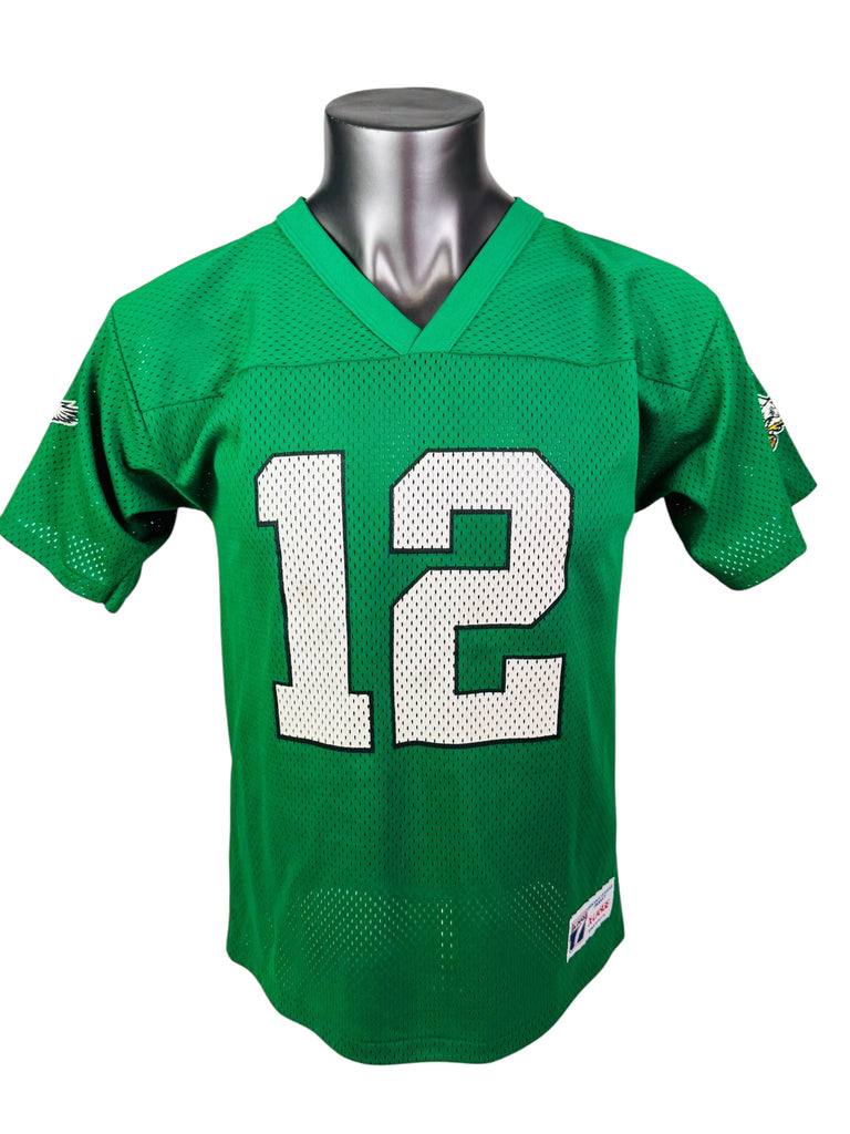 RANDALL CUNNINGHAM PHILADELPHIA EAGLES VINTAGE 1990'S LOGO 7 JERSEY YOUTH XL