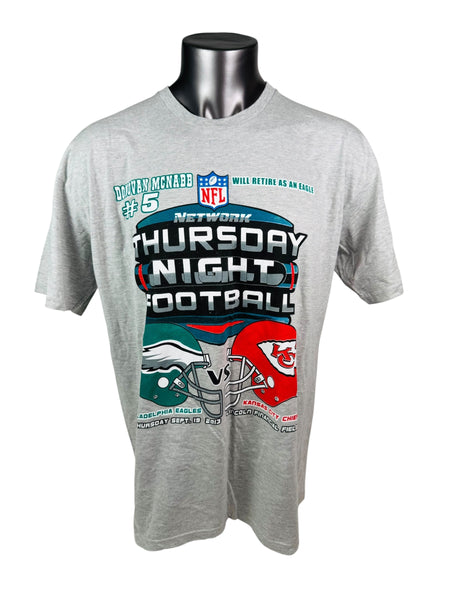 PHILADELPHIA EAGLES VINTAGE 2013 DONOVAN MCNABB RETIREMENT T-SHIRT ADULT 2XL