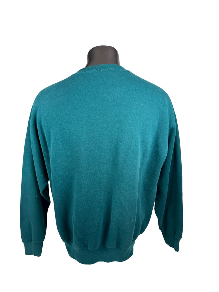PHILADELPHIA EAGLES VINTAGE 1990'S LEE SPORT CREW-NECK SWEATSHIRT ADULT XL