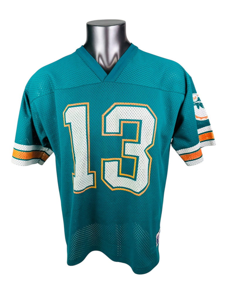 DAN MARINO MIAMI DOLPHINS VINTAGE 1990'S LOGO 7 JERSEY ADULT LARGE