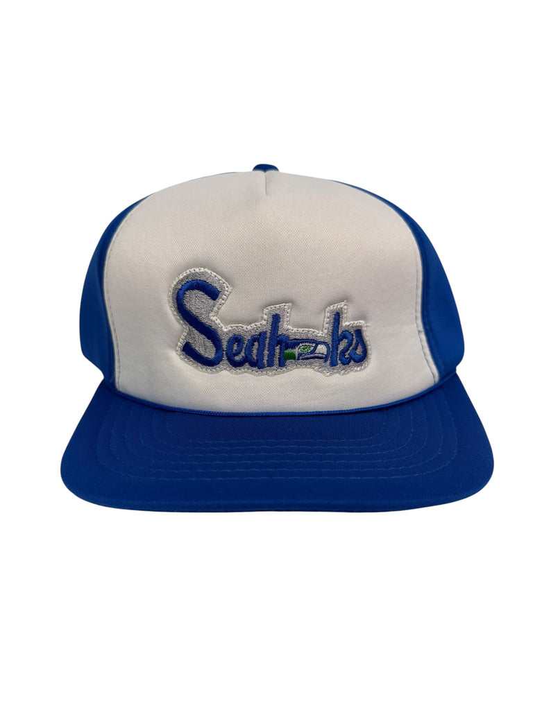 SEATTLE SEAHAWKS VINTAGE 1980'S FOAM SNAPBACK ADULT HAT
