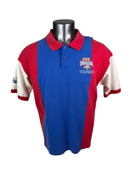 PHILADELPHIA PHILLIES VINTAGE 1996 ALL-STAR GAME VOLUNTEER MAJESTIC GOLF SHIRT ADULT XL