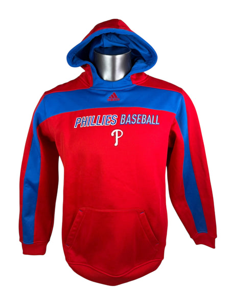 PHILADELPHIA PHILLIES VINTAGE 2000'S ADIDAS HOODIE SWEATSHIRT YOUTH XL