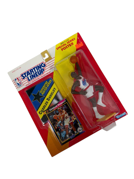 CHARLES BARKLEY PHILADELPHIA 76ERS VINTAGE 1992 STARTING LINEUP FIGURE SLU