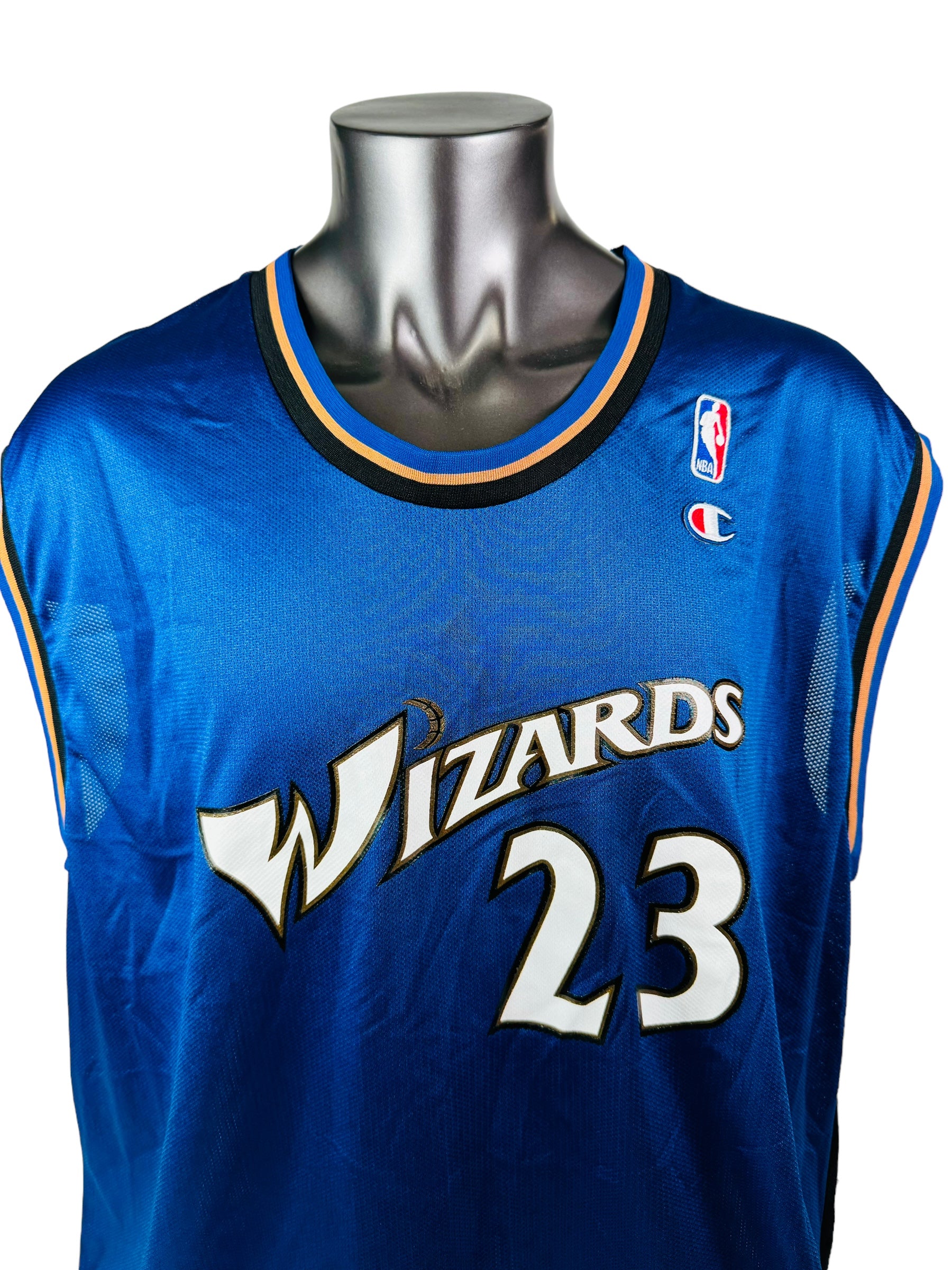 MICHAEL JORDAN WASHINGTON WIZARDS VINTAGE 2000'S CHAMPION JERSEY ADULT 52