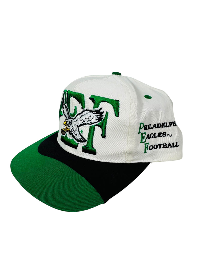 PHILADELPHIA EAGLES VINTAGE 1990'S EASTPORT TEAM NFL SNAPBACK ADULT HAT