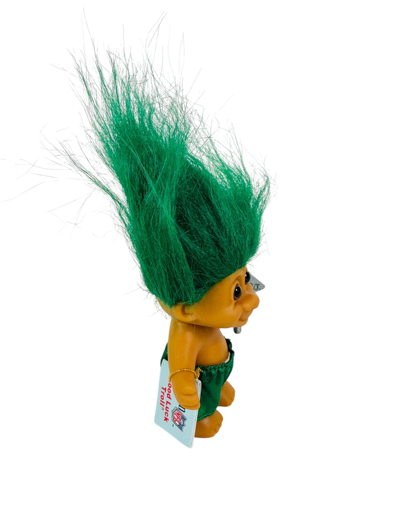 PHILADELPHIA EAGLES VINTAGE 1990'S RUSS GOOD LUCK TROLL FIGURINE