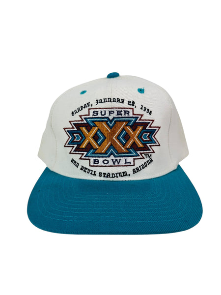 DALLAS COWBOYS PITTSBURGH STEELERS VINTAGE 1996 SUPER BOWL XXX AJD SNAPBACK ADULT HAT