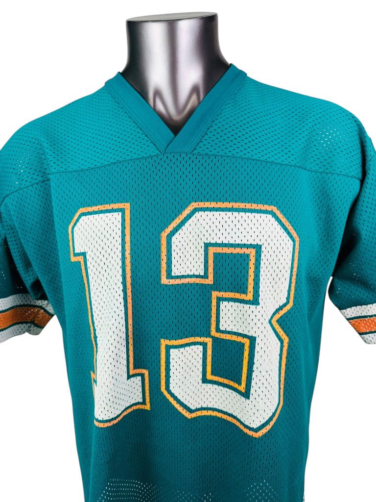 DAN MARINO MIAMI DOLPHINS VINTAGE 1990'S LOGO 7 JERSEY ADULT LARGE