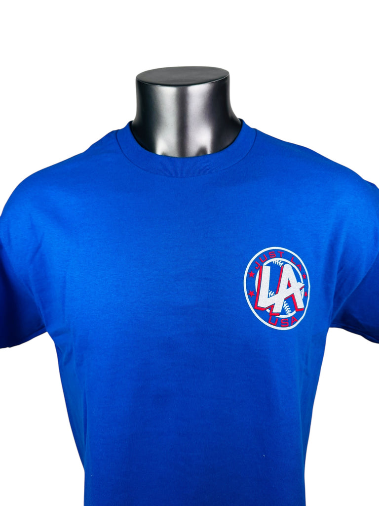 LARRY ANDERSEN JUST LA USA ADULT T-SHIRT