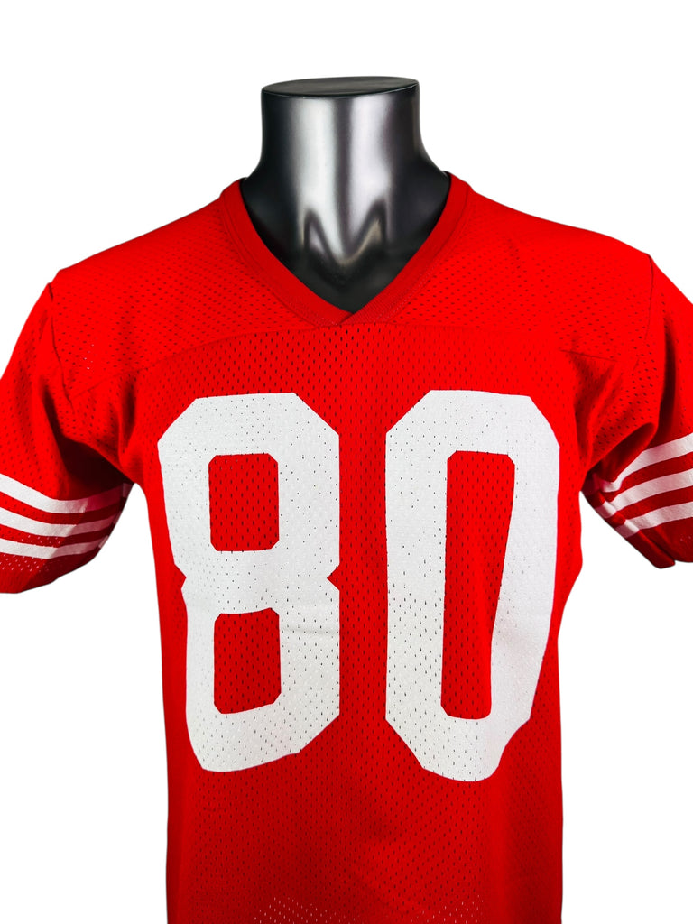 JERRY RICE SAN FRANCISCO 49ERS VINTAGE 1980'S RAWLINGS JERSEY ADULT LARGE