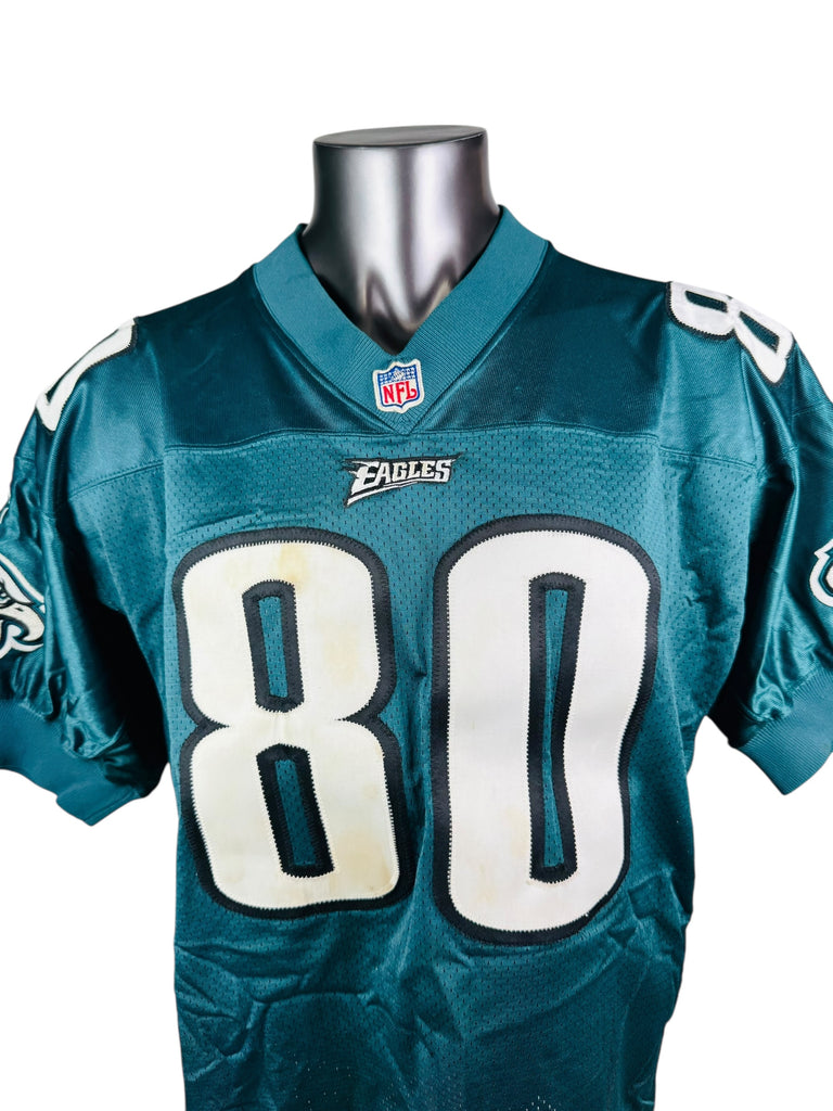 IRVING FRYAR PHILADELPHIA EAGLES VINTAGE 1990'S AUTHENTIC PRO-LINE STARTER SIGNED JERSEY ADULT 48