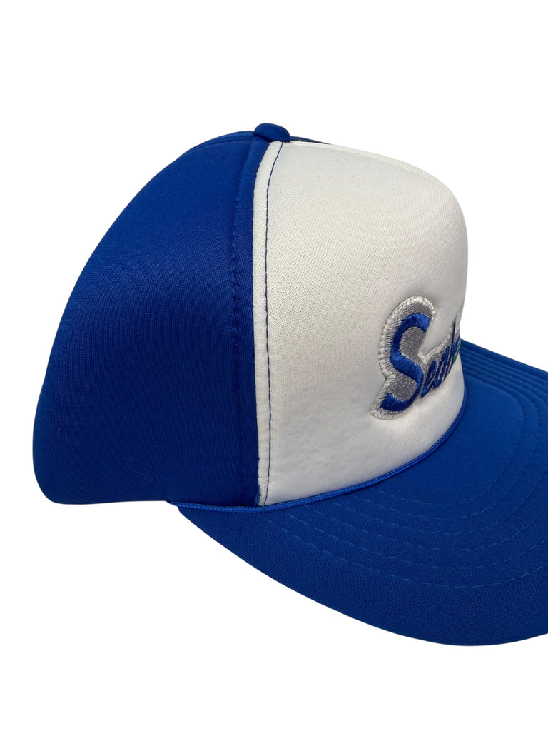 SEATTLE SEAHAWKS VINTAGE 1980'S FOAM SNAPBACK ADULT HAT