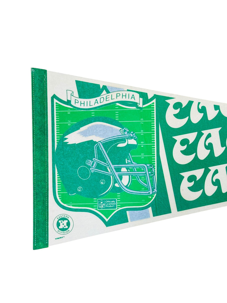 PHILADELPHIA EAGLES VINTAGE 1980'S FULL-SIZED WINCRAFT PENNANT