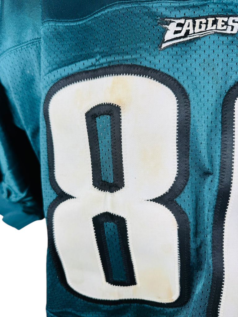 IRVING FRYAR PHILADELPHIA EAGLES VINTAGE 1990'S AUTHENTIC PRO-LINE STARTER SIGNED JERSEY ADULT 48