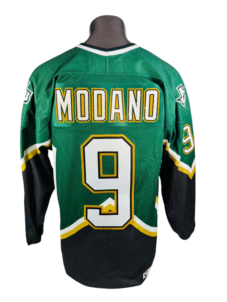 MIKE MODANO DALLAS STARS VINTAGE 1990'S AUTHENTIC CCM JERSEY ADULT XL