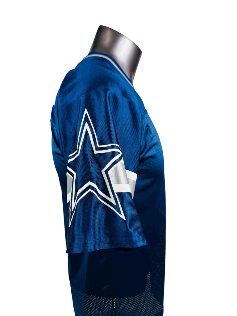 TROY AIKMAN DALLAS COWBOYS VINTAGE 1990'S LOGO ATHLETIC JERSEY YOUTH LARGE