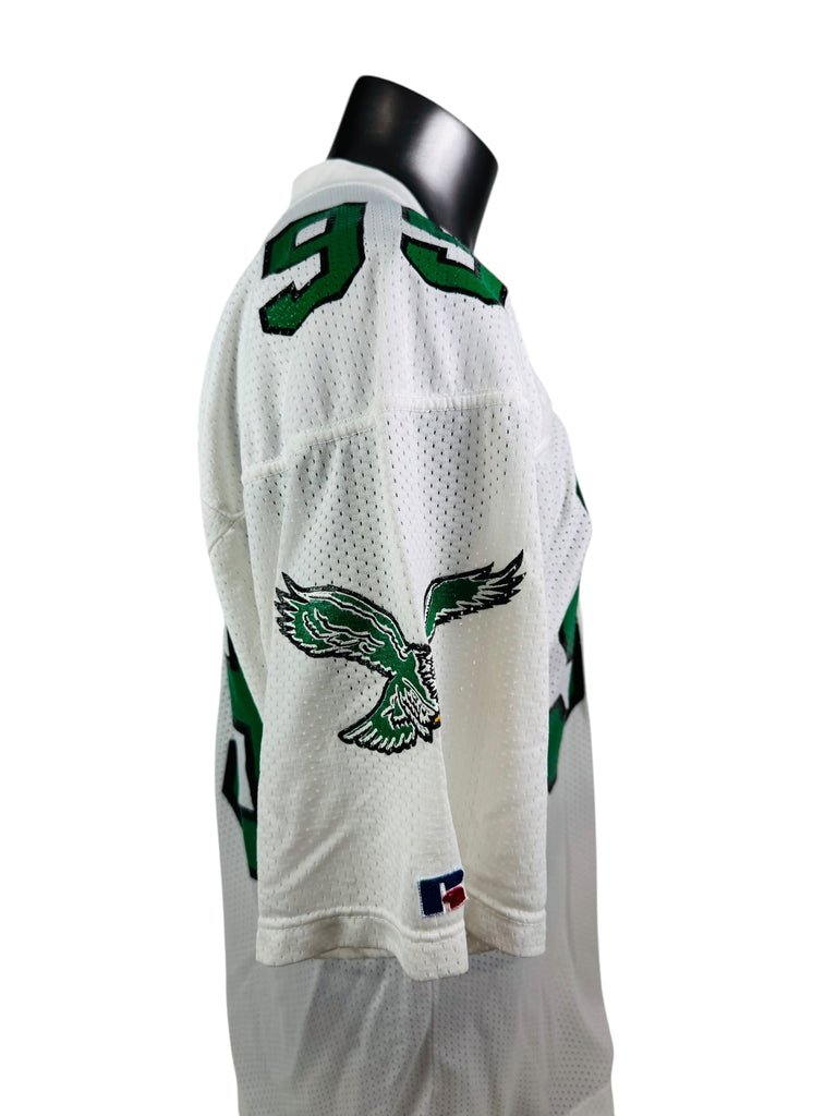 JEROME BROWN PHILADELPHIA EAGLES VINTAGE 1990'S RUSSELL ATHLETIC JERSEY ADULT 40