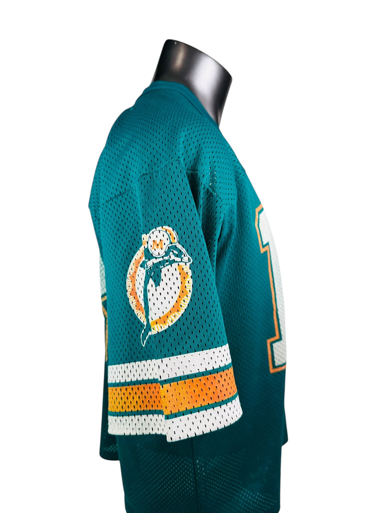 DAN MARINO MIAMI DOLPHINS VINTAGE 1990'S LOGO 7 JERSEY ADULT LARGE