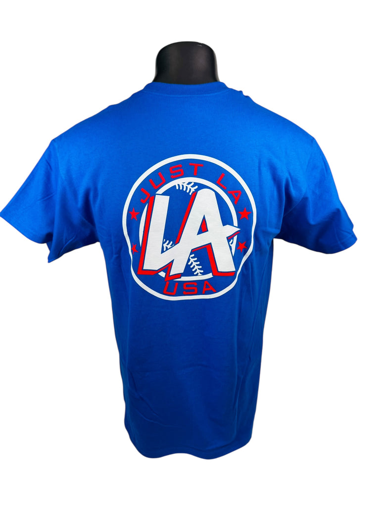 LARRY ANDERSEN JUST LA USA ADULT T-SHIRT