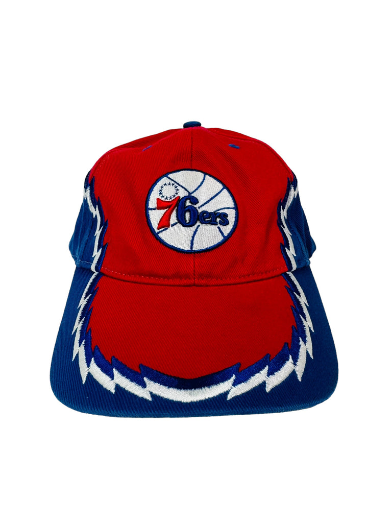 PHILADELPHIA 76ERS VINTAGE 2000'S 47' TWINS STRAPBACK ADULT HAT