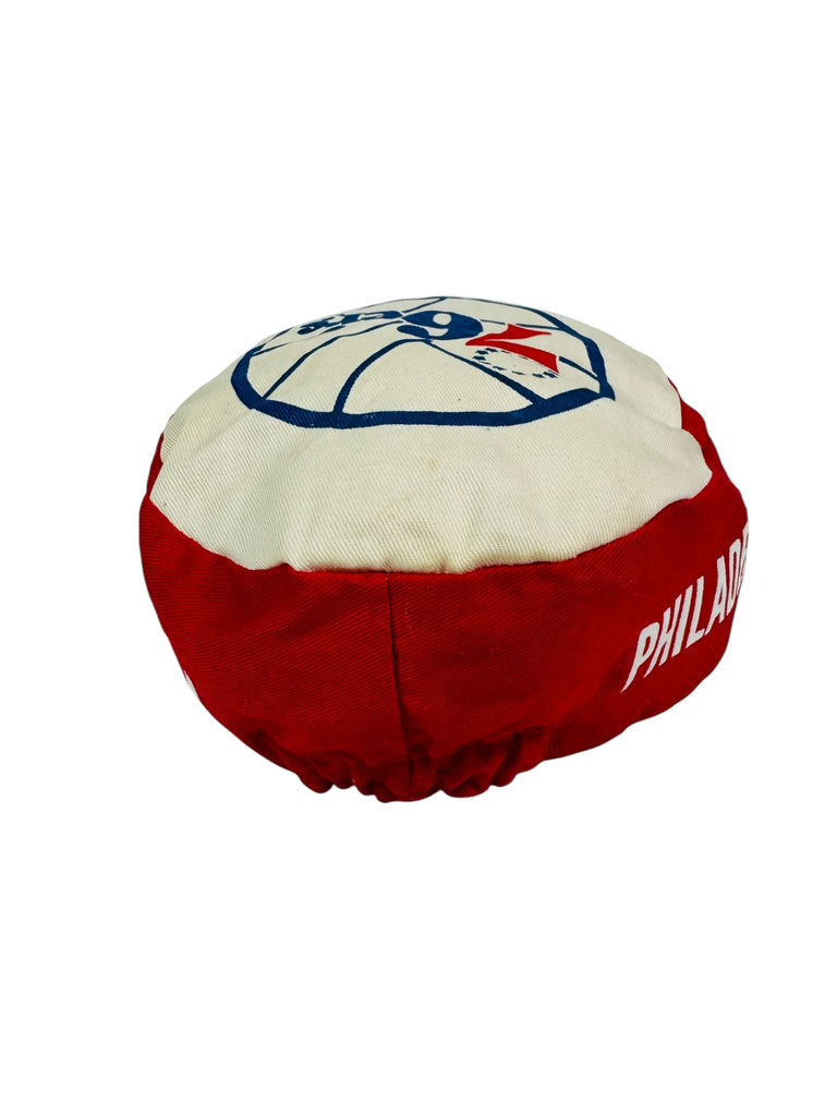 PHILADELPHIA SIXERS 76ERS VINTAGE 1990'S TWINS PAINTER'S CAP ADULT HAT