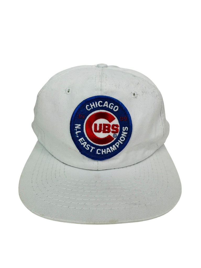 CHICAGO CUBS VINTAGE 1989 NL EAST CHAMPIONS SNAPBACK ADULT HAT