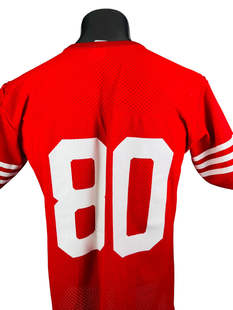 JERRY RICE SAN FRANCISCO 49ERS VINTAGE 1980'S RAWLINGS JERSEY ADULT LARGE