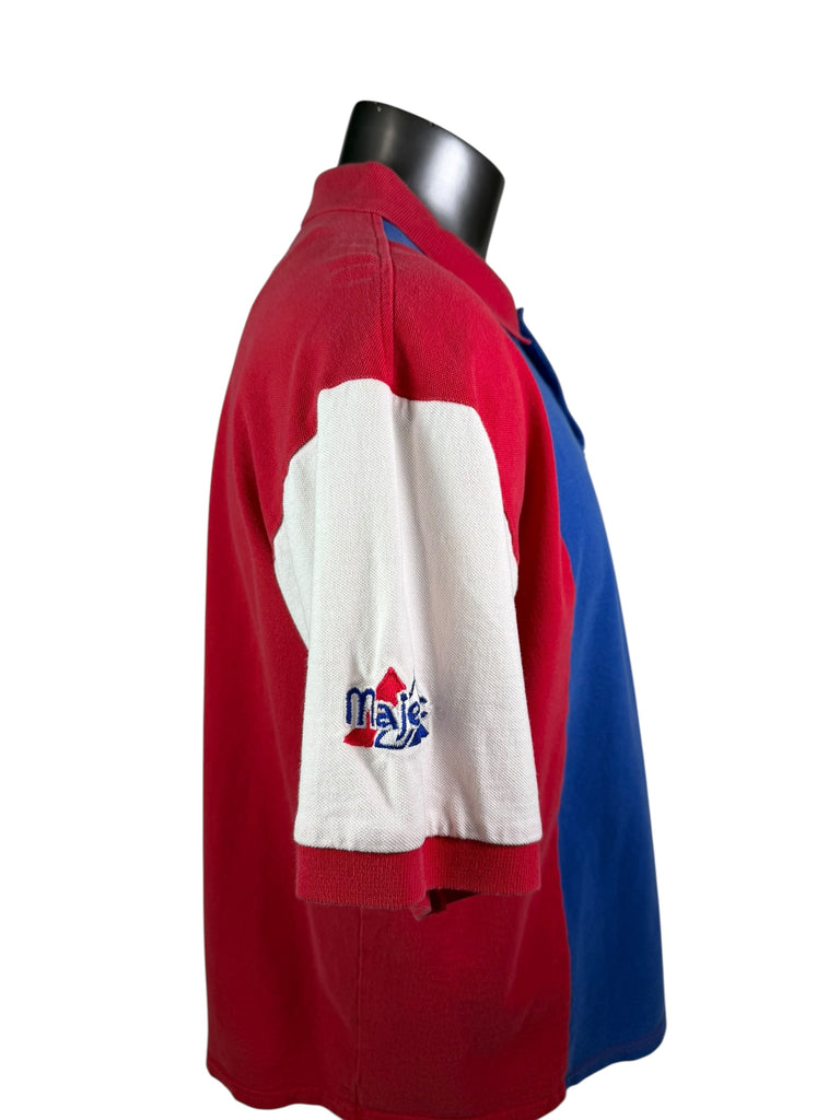 PHILADELPHIA PHILLIES VINTAGE 1996 ALL-STAR GAME VOLUNTEER MAJESTIC GOLF SHIRT ADULT XL