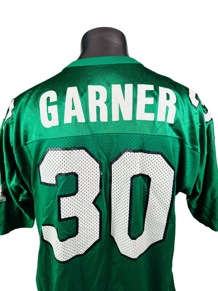 CHARLIE GARNER PHILADELPHIA EAGLES VINTAGE 1990'S CHAMPION JERSEY ADULT 52