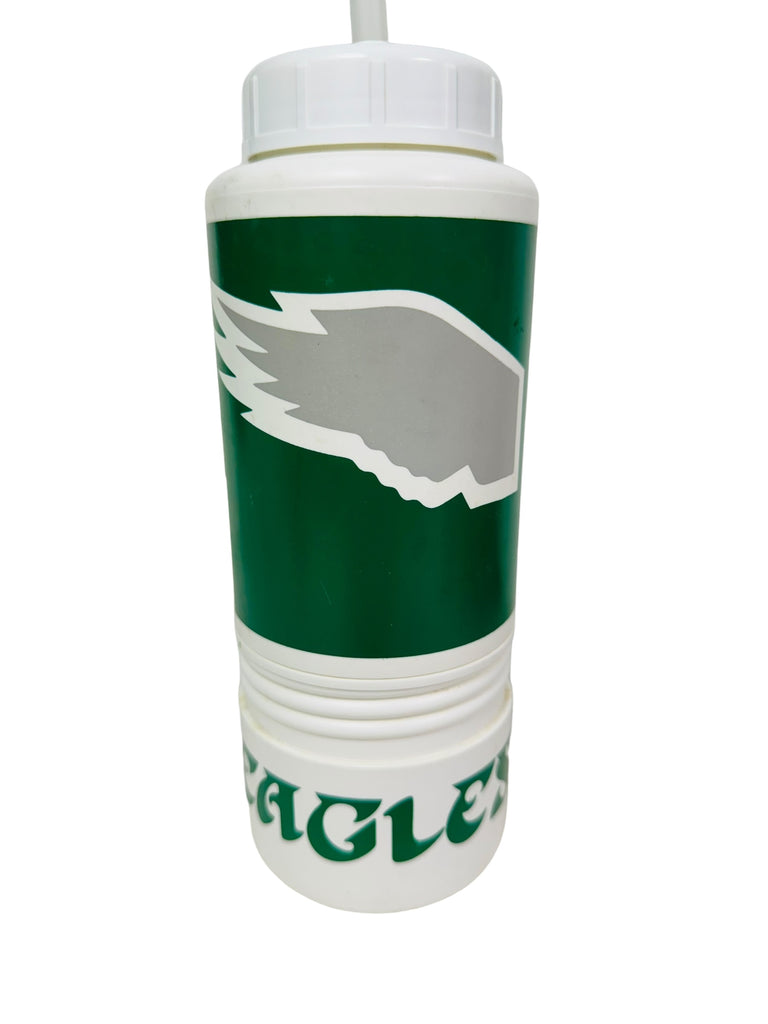 PHILADELPHIA EAGLES VINTAGE 1990'S PLASTIC SPORTS WATER BOTTLE